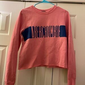 Abercrombie & Fitch Pink Crew Neck